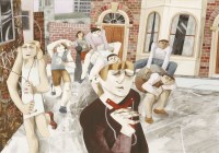 Lot 1360 - George Large (b.1936)
'LONDON KIDS'
Signed and dated '94 l.l.