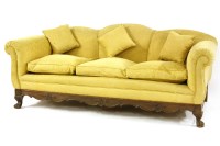Lot 314B - A Victorian sofa