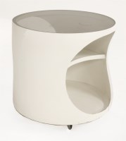 Lot 497 - A painted side table