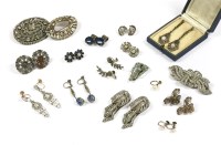 Lot 1483 - A pair of German silver