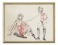 Lot 310 - A large ballerina study