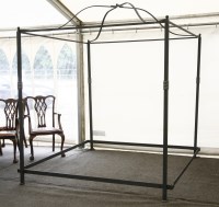 Lot 441 - A ‘Skipper’ white metal four poster bed