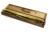 Lot 271A - A brass telescope