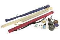 Lot 272A - A collection of fishing tackle for fly and sea fishing