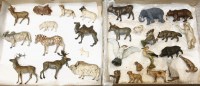 Lot 200 - A quantity of Elastolin zoo animals