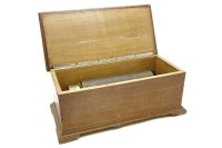 Lot 262 - A Nicholas Freres cylinder musical box