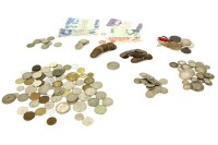 Lot 179 - A quantity of coins and notes