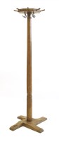 Lot 187 - A Robert 'Mouseman' Thompson oak coat stand