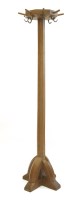 Lot 197 - A Robert 'Mouseman' Thompson oak coat stand