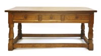 Lot 190 - A Robert 'Mouseman' Thompson oak side table