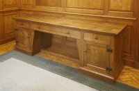Lot 194 - A Robert ‘Mouseman’ Thompson oak sideboard