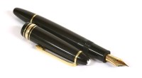 Lot 1470 - A Mont Blanc Meisterstück fountain pen