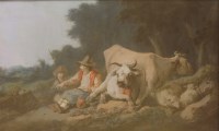Lot 320 - Circle of Jean-Baptiste Huet (French