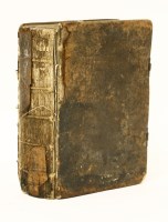 Lot 22 - The BIBLE: Translated according to the Ebrew and Greeke