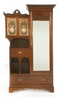 Lot 146 - A Shapland & Petter walnut wardrobe