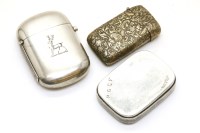 Lot 158 - A Victorian silver vesta case
