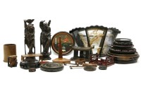 Lot 353 - A collection of Chinese wooden stands