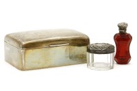 Lot 148 - Silver mounted items