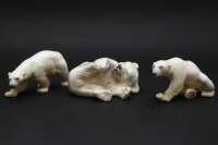 Lot 241 - A Royal Copenhagen polar bear cub