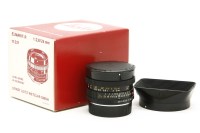 Lot 202B - A Leitz Wetzlar Elmarit-r 24mm camera lens