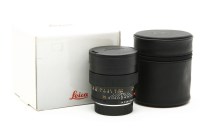 Lot 202C - A Leica Summilux-r 35mm camera lens