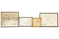 Lot 315 - St Albans church plan and map