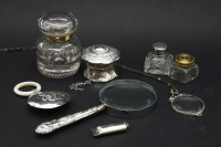Lot 98 - An Edwardian silver baby's rattle