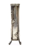 Lot 131 - A Tiffany Sterling silver spill vase