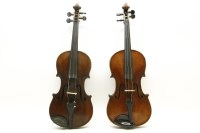 Lot 299 - A 19th Century German Violin