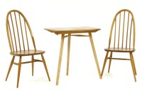 Lot 469 - An Ercol elm and beechwood hall table