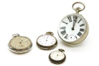 Lot 88 - A brass cased 'Bull's eye' form desk clock