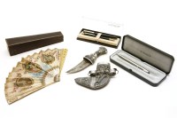 Lot 78 - A white metal mounted Omani knife