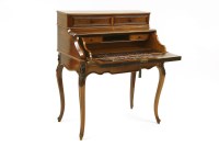 Lot 488 - A 19th century French rosewood bonheur du jour