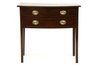 Lot 435 - A George III mahogany serving table