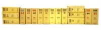 Lot 216 - Cricket interest - sixteen Wisden Almanacs. 1971 - 1987 (1980 missing)