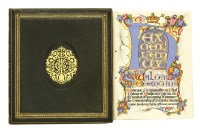 Lot 62 - 1- A unique presentation Illuminated volume: Presented by the Mayor