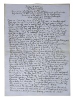 Lot 93 - MANUSCRIPT: Goddard
