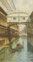 Lot 333 - Circle of Alberto Prosdocimi (1852-1955)
THE BRIDGE OF SIGHS
