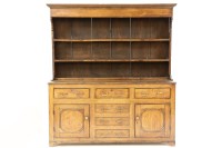 Lot 516 - A George III oak dresser