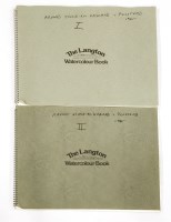 Lot 366 - Joan Warburton (1920-1996)
TWO SKETCHBOOKS:
1985 - 'Around Stoke-by-Nayland and Polsted' I and II