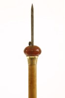 Lot 241 - A Brigg knife cane