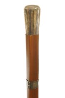 Lot 278 - A malacca-shafted cane