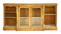 Lot 604 - A satinwood and gilt bronze-mounted side cabinet