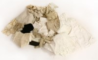 Lot 1292 - A collection of antique and vintage textiles and lace