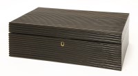 Lot 191 - An Indian rosewood and bone inlaid box