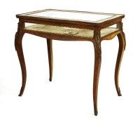 Lot 419A - A kingwood and gilt mounted vitrine