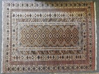 Lot 439A - A hand knotted Persian Belouch rug