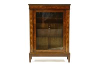 Lot 359 - A late Victorian mahogany pier cabinet