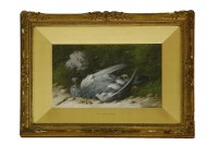 Lot 307A - William Cruickshank (fl1848-1922)
STILL LIFE OF A DEAD PIGEON
Signed l.r.