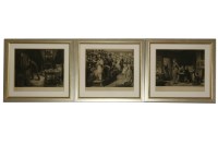 Lot 298A - After William Frith
'THE ROAD TO RUIN'
The set of five engravings from the original set
40 x 46cm